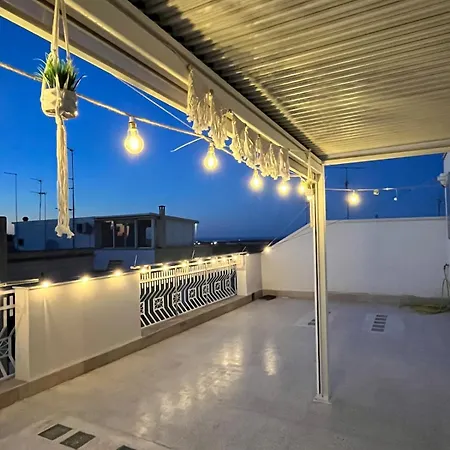 公寓 Terrazza Puglia Con Jacuzzi Bari Aeroporto